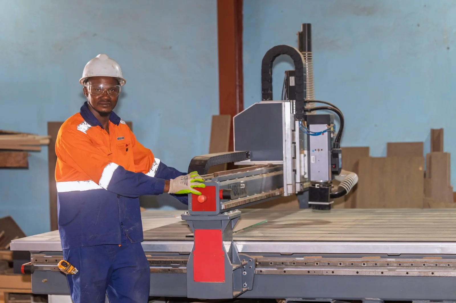 Ouvrier ARREDA sur chantier 5