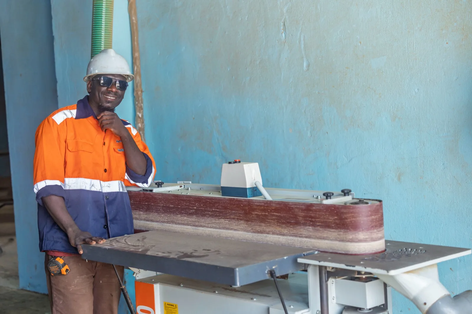 Ouvrier ARREDA sur chantier 11