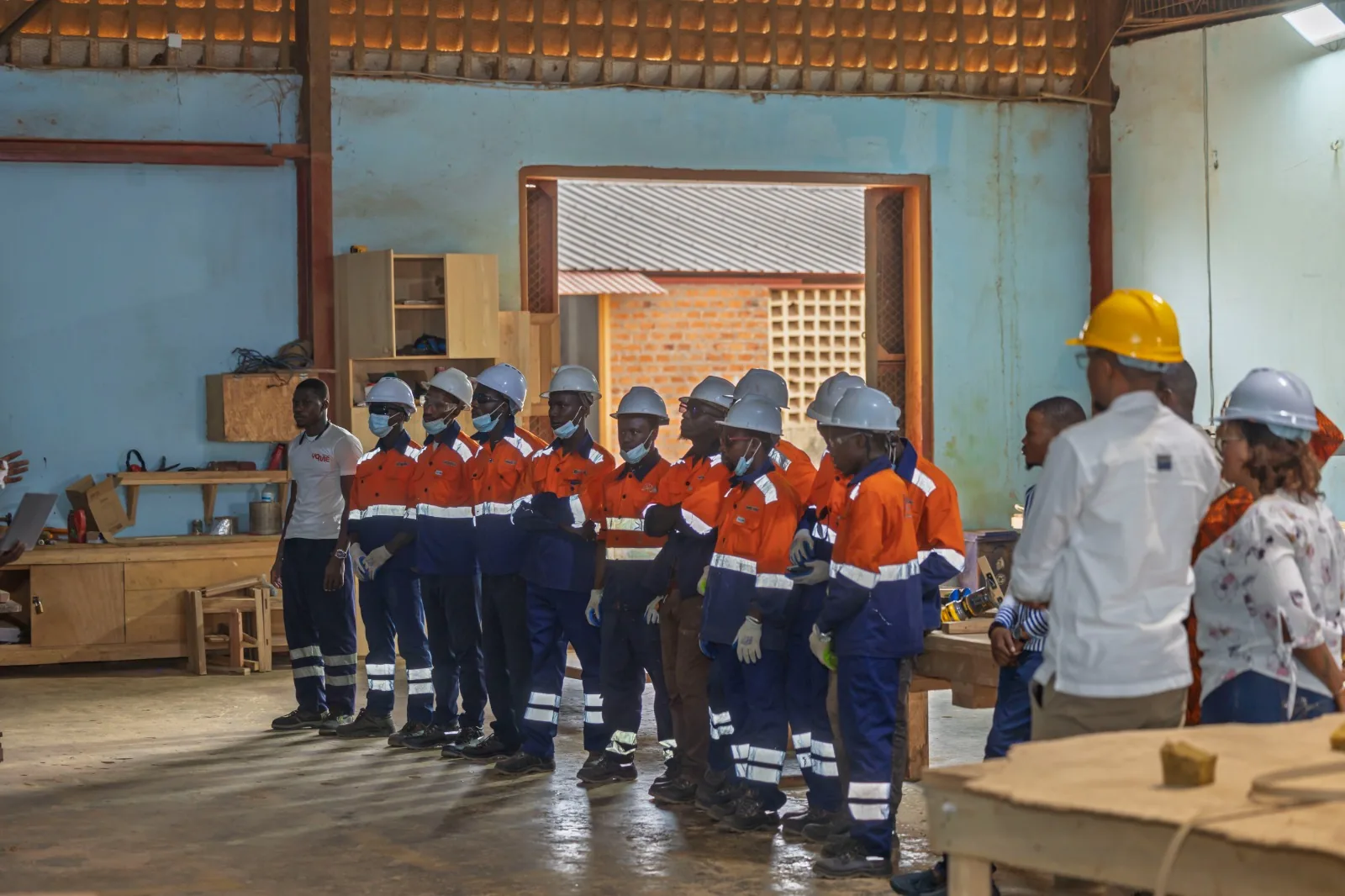 Ouvrier ARREDA sur chantier 26