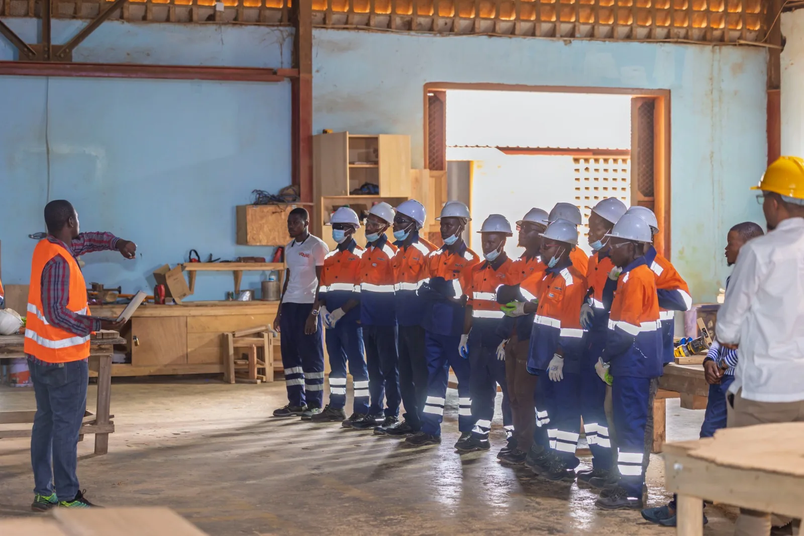 Ouvrier ARREDA sur chantier 27